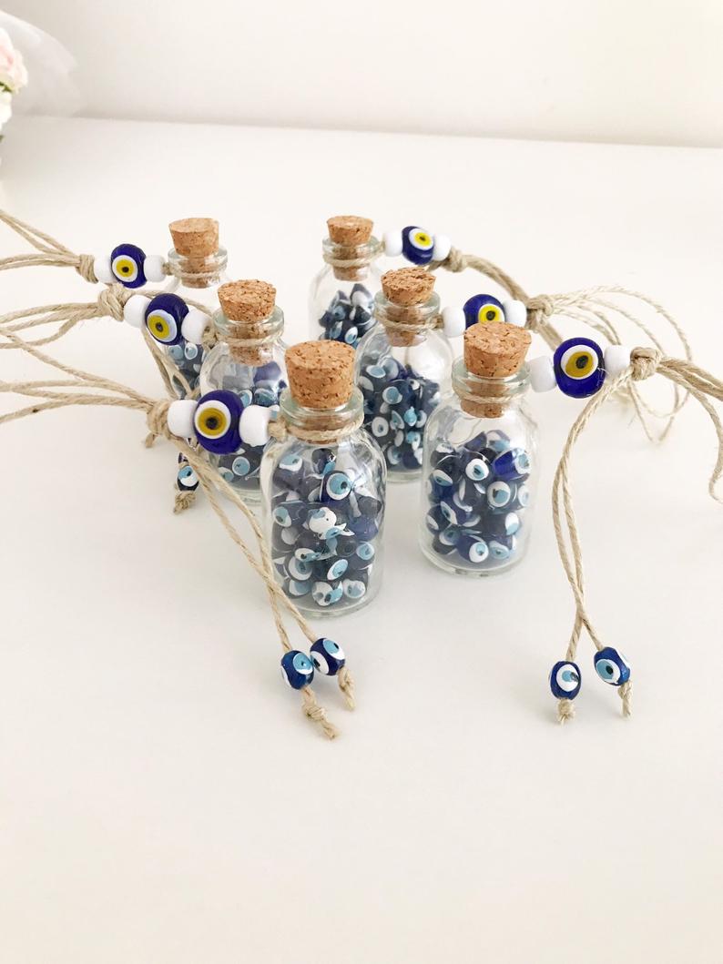 Evil Eye Beads, Evil Eye Wall Hanging SET, Evil Eye Home Decor